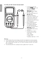 Preview for 12 page of Clas Ohlson ut61d User Manual