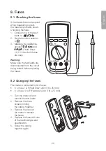 Preview for 23 page of Clas Ohlson ut61d User Manual