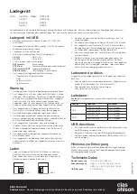 Предварительный просмотр 5 страницы Clas Ohlson V-3299-UK User Manual