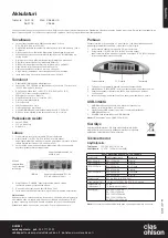 Preview for 4 page of Clas Ohlson V-9688 User Manual