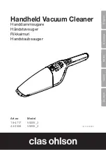 Предварительный просмотр 1 страницы Clas Ohlson V8205_2 Instruction Manual