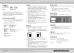 Preview for 1 page of Clas Ohlson Vanson V-3213 Quick Start Manual