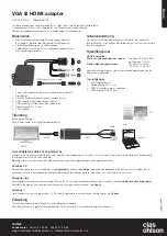 Предварительный просмотр 3 страницы Clas Ohlson VE704 Manual