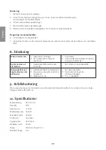 Preview for 22 page of Clas Ohlson VQ1420SWDC Original Instructions Manual