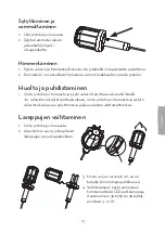 Preview for 13 page of Clas Ohlson WORK LIGHT FWK70002V0 Instructions For Use Manual