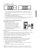 Предварительный просмотр 19 страницы Clas Ohlson WS2015H User Manual