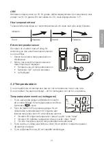 Предварительный просмотр 21 страницы Clas Ohlson WS2015H User Manual