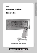 Preview for 1 page of Clas Ohlson WS2068HL+WT450H Manual