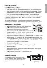 Preview for 5 page of Clas Ohlson ws2370 User Manual