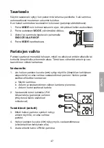 Preview for 47 page of Clas Ohlson ws2370 User Manual