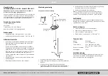 Предварительный просмотр 3 страницы Clas Ohlson WSL-1005 Instruction Manual