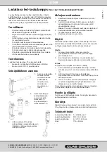 Предварительный просмотр 4 страницы Clas Ohlson WTE-431 Quick Manual