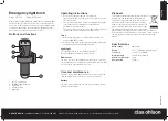 Preview for 1 page of Clas Ohlson WTG-043 Instruction Manual