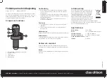 Preview for 2 page of Clas Ohlson WTG-043 Instruction Manual