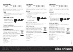 Preview for 1 page of Clas Ohlson WX-3VLED44-15WW-1-1 Instruction Manual