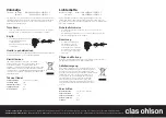 Preview for 2 page of Clas Ohlson WX-3VLED44-15WW-1-1 Instruction Manual