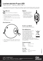 Preview for 4 page of Clas Ohlson WX-5VLED20-12WW-1-1 Quick Manual