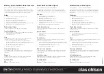 Preview for 1 page of Clas Ohlson WX-LED44-20WW-1 Quick Start Manual