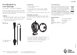 Preview for 2 page of Clas Ohlson WX-SC-LED44-120W-1 Instruction Manual