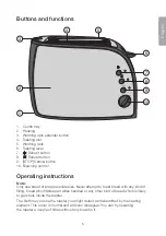 Предварительный просмотр 5 страницы Clas Ohlson XB-8053 Instruction Manual