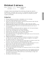 Предварительный просмотр 7 страницы Clas Ohlson XB8883 Instruction Manual