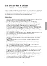 Preview for 9 page of Clas Ohlson XB8933X Operating Instructions Manual