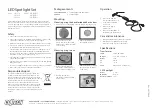 Clas Ohlson XH-B01013 Quick Start Manual preview
