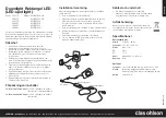 Preview for 2 page of Clas Ohlson XH-B01033-UK Quick Start Manual