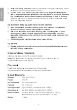 Preview for 4 page of Clas Ohlson XLD 8801 Original Instructions Manual