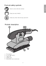 Предварительный просмотр 5 страницы Clas Ohlson XLD 8801 Original Instructions Manual