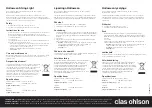 Preview for 1 page of Clas Ohlson XY-BL2-10BT8-P Quick Start Manual