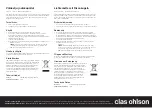 Preview for 2 page of Clas Ohlson XY-BL3-10MFT8 Instruction Manual