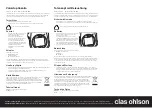 Предварительный просмотр 2 страницы Clas Ohlson XY-BL3-1WRGB Instruction Manual