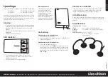 Preview for 2 page of Clas Ohlson XY-BL3-20BT6 Instruction Manual