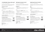 Clas Ohlson XY81W140BL-WW Quick Start Manual preview