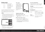 Preview for 1 page of Clas Ohlson XY91010TST-WW Quick Manual