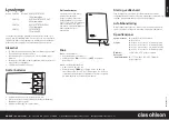 Preview for 3 page of Clas Ohlson XY91010TST-WW Quick Manual