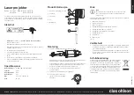 Preview for 3 page of Clas Ohlson XYLL-001P-B Quick Start Manual