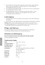 Preview for 22 page of Clas Ohlson Y630 Instruction Manual