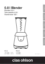 Preview for 1 page of Clas Ohlson YD-2266 Instruction Manual