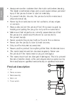 Preview for 4 page of Clas Ohlson YD-2266 Instruction Manual