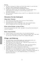 Preview for 26 page of Clas Ohlson YD-2318S Instruction Manual