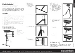 Предварительный просмотр 2 страницы Clas Ohlson YH-RS007 Instruction Manual