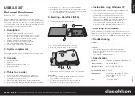 Предварительный просмотр 1 страницы Clas Ohlson ZH3528 Quick Start Manual