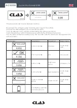 Предварительный просмотр 10 страницы CLAS AC 5300 Manual