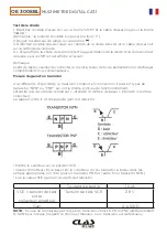 Preview for 9 page of CLAS B.LINE OE 3008BL Manual