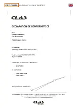 Preview for 19 page of CLAS B.LINE OE 3008BL Manual