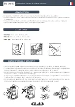 Preview for 4 page of CLAS EG 0040 Manual