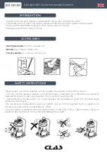 Preview for 9 page of CLAS EG 0040 Manual