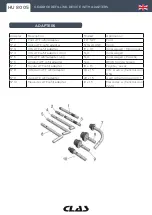 Предварительный просмотр 9 страницы CLAS HU 8005 Manual